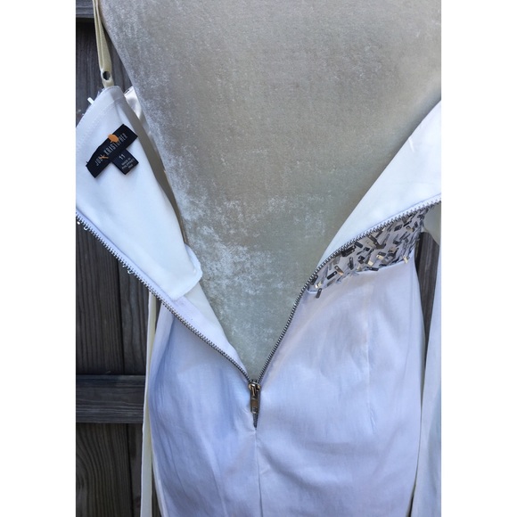 Jodi Kristopher White,Silver Sequin Dress - Picture 6 of 8